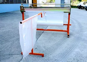 Haubengerät Multicover 950 mit Querschneider, Kopfnaht und Handschrumpfgerät