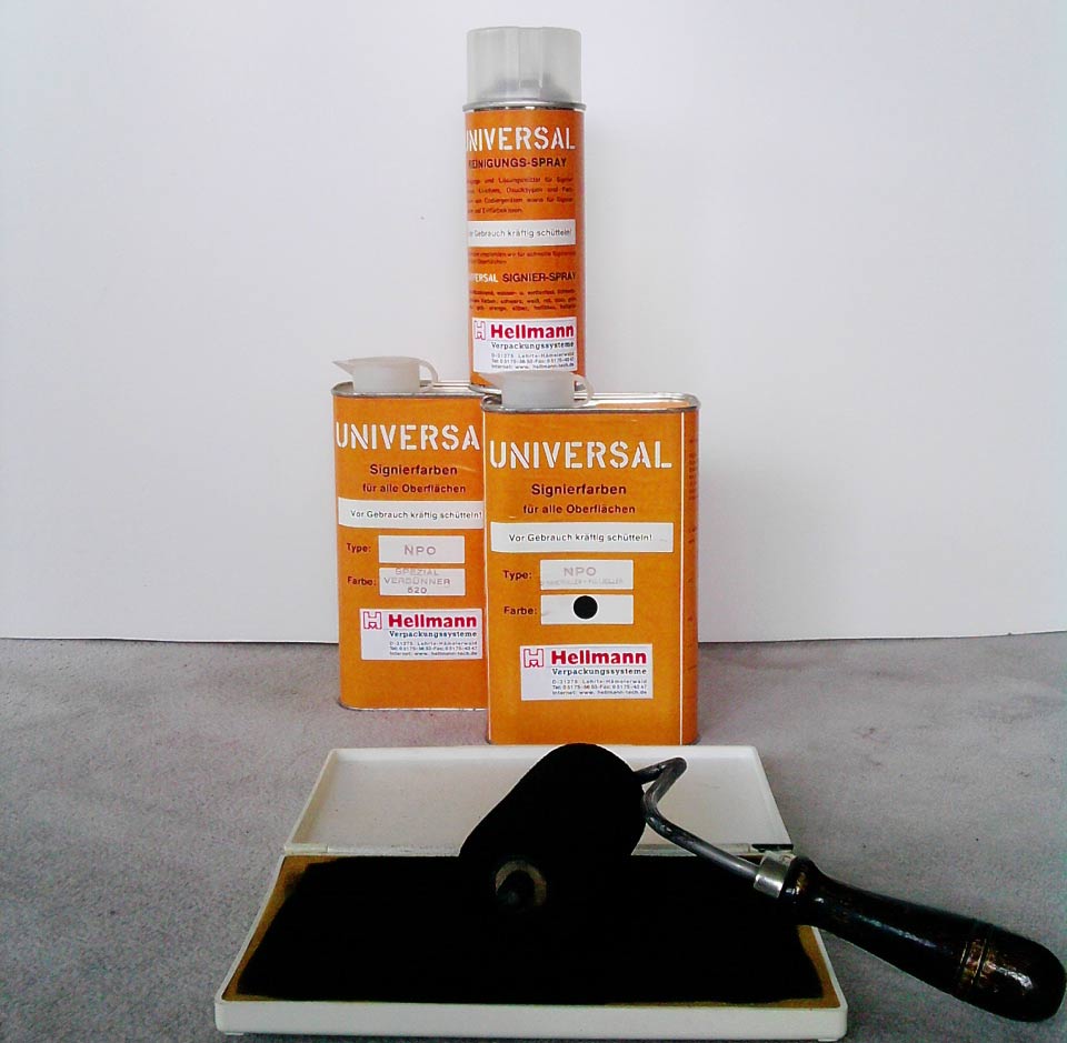 Farbrolle, Kissen Set